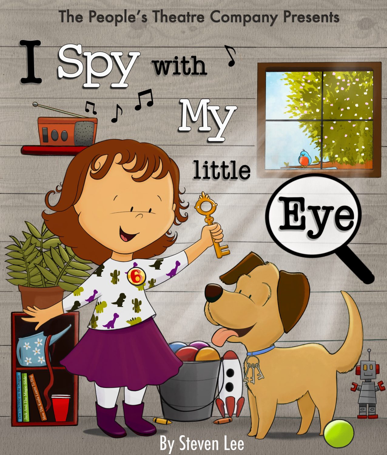 I Spy with my little eye poster