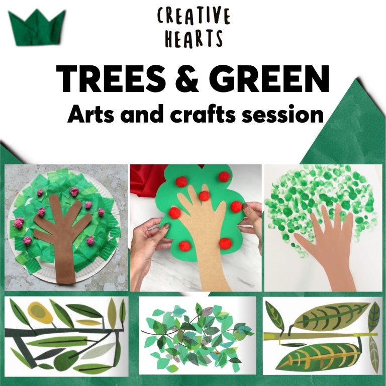 Trees & Green arts and crafts session
